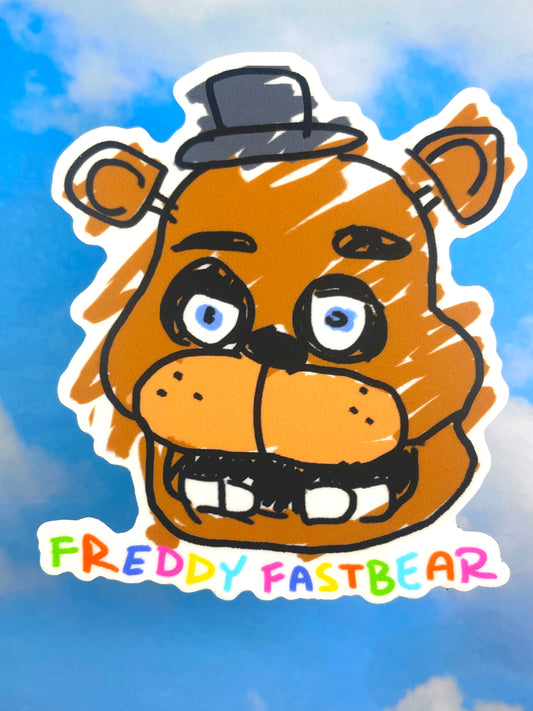 Freddy Fastbear Sticker