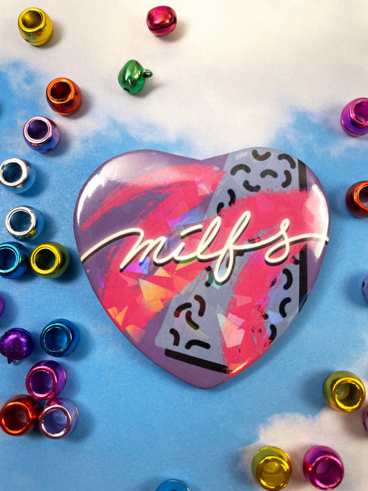 MILFS Heart Button