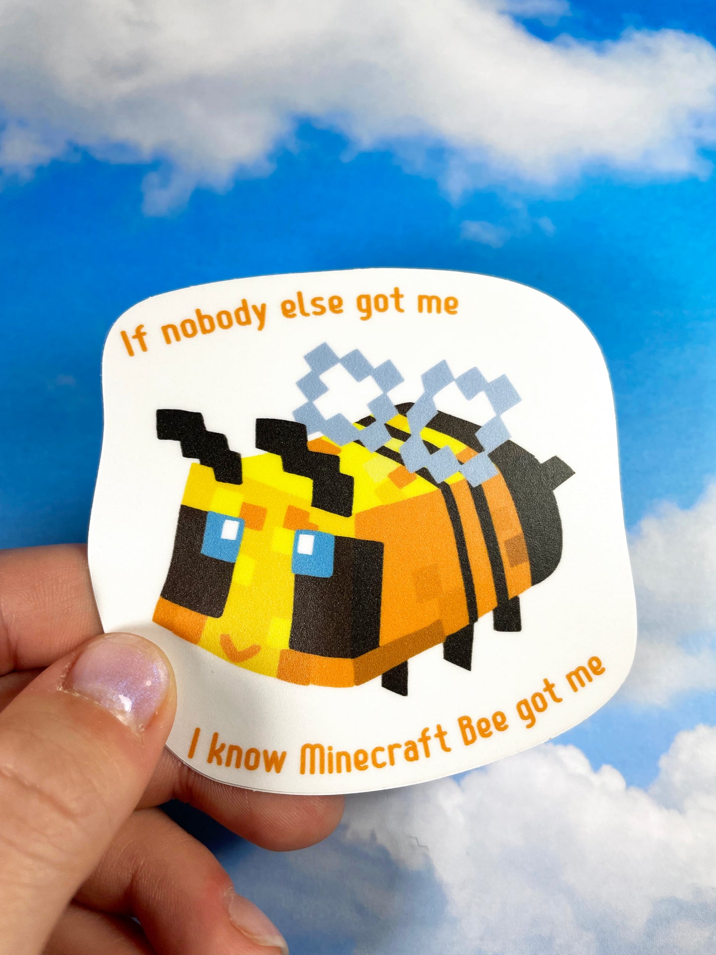 Bee-F-F Sticker