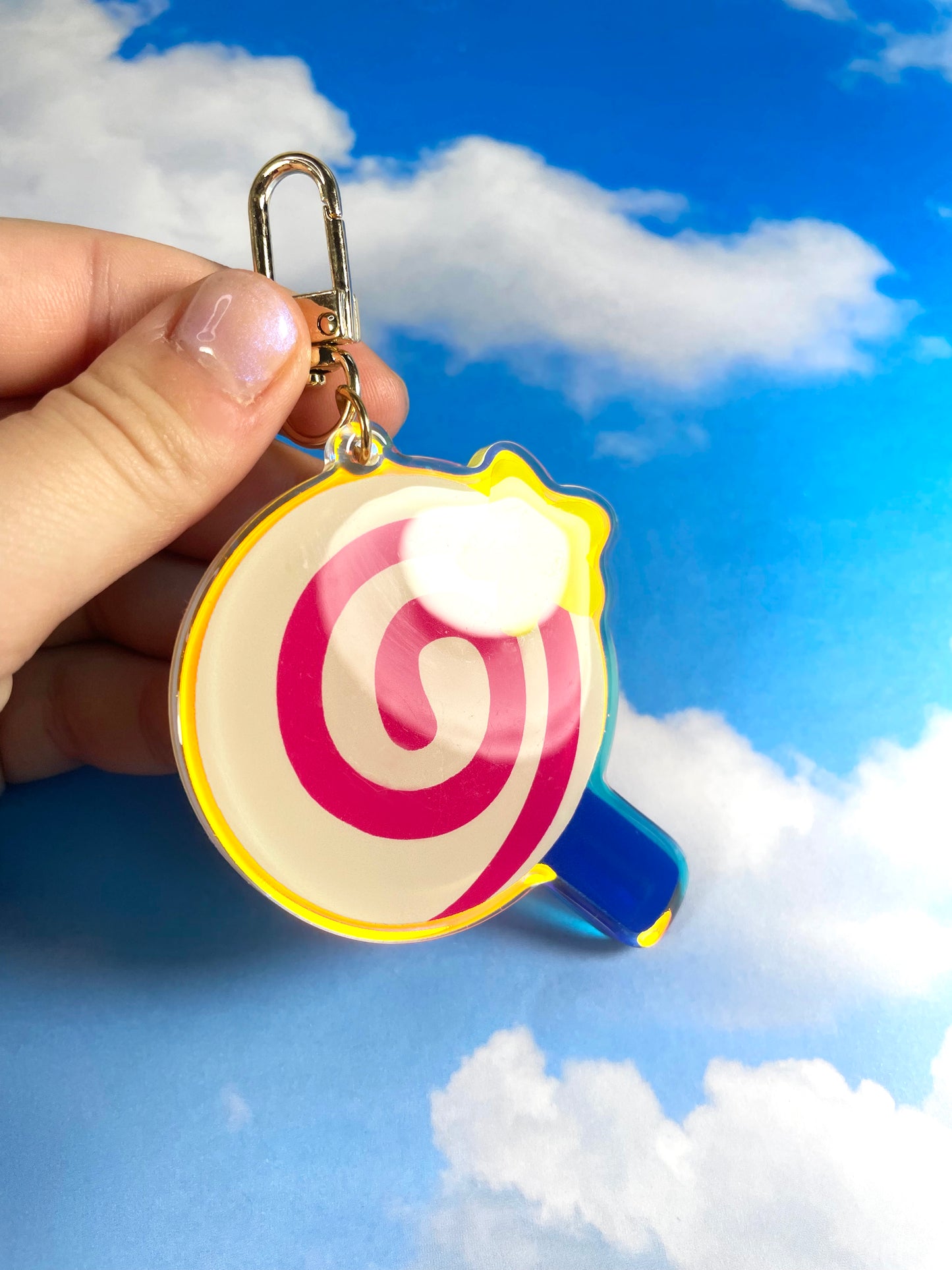 Power Candy Keychain