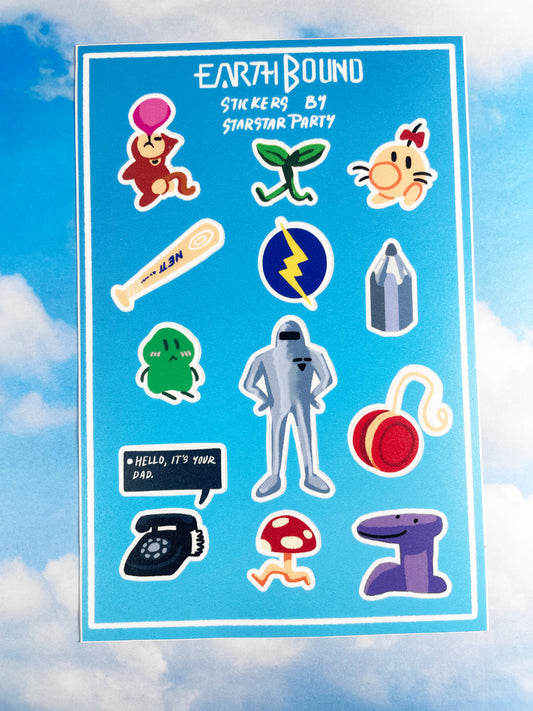 Bound For Earth Sticker Sheet