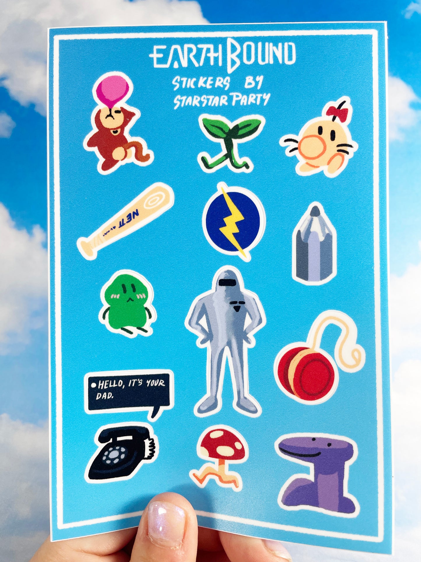 Bound For Earth Sticker Sheet