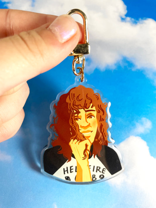 Metalhead Heartthrob Keychain