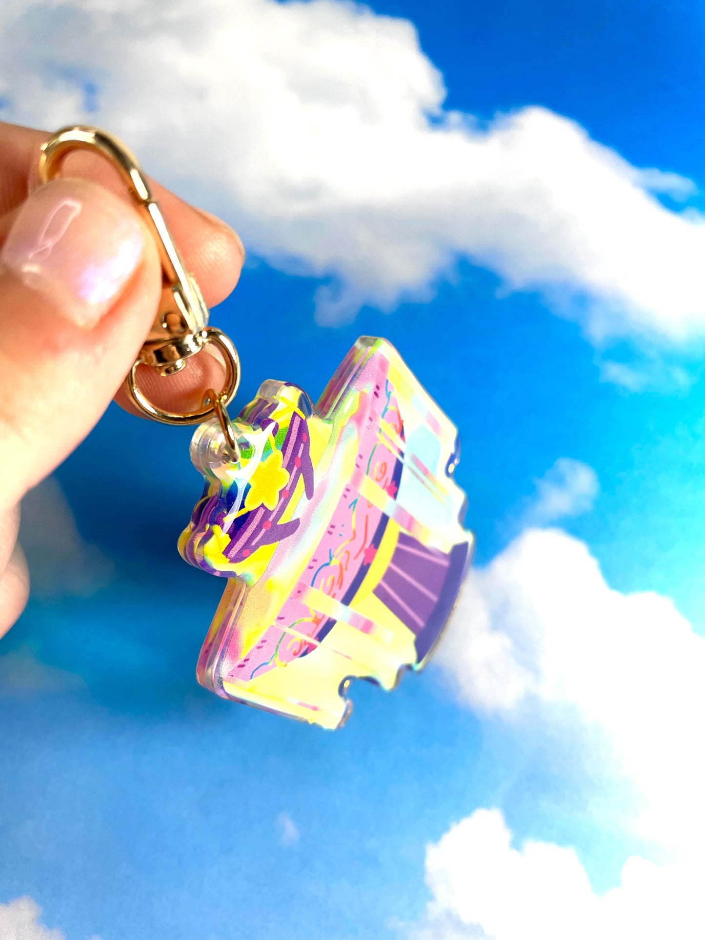 Dream Fountain Keychain