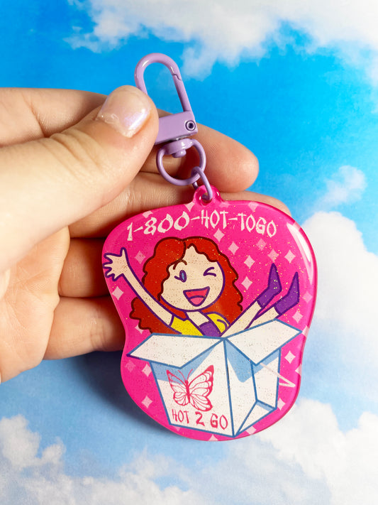 Midwest Takeout Princess Keychain