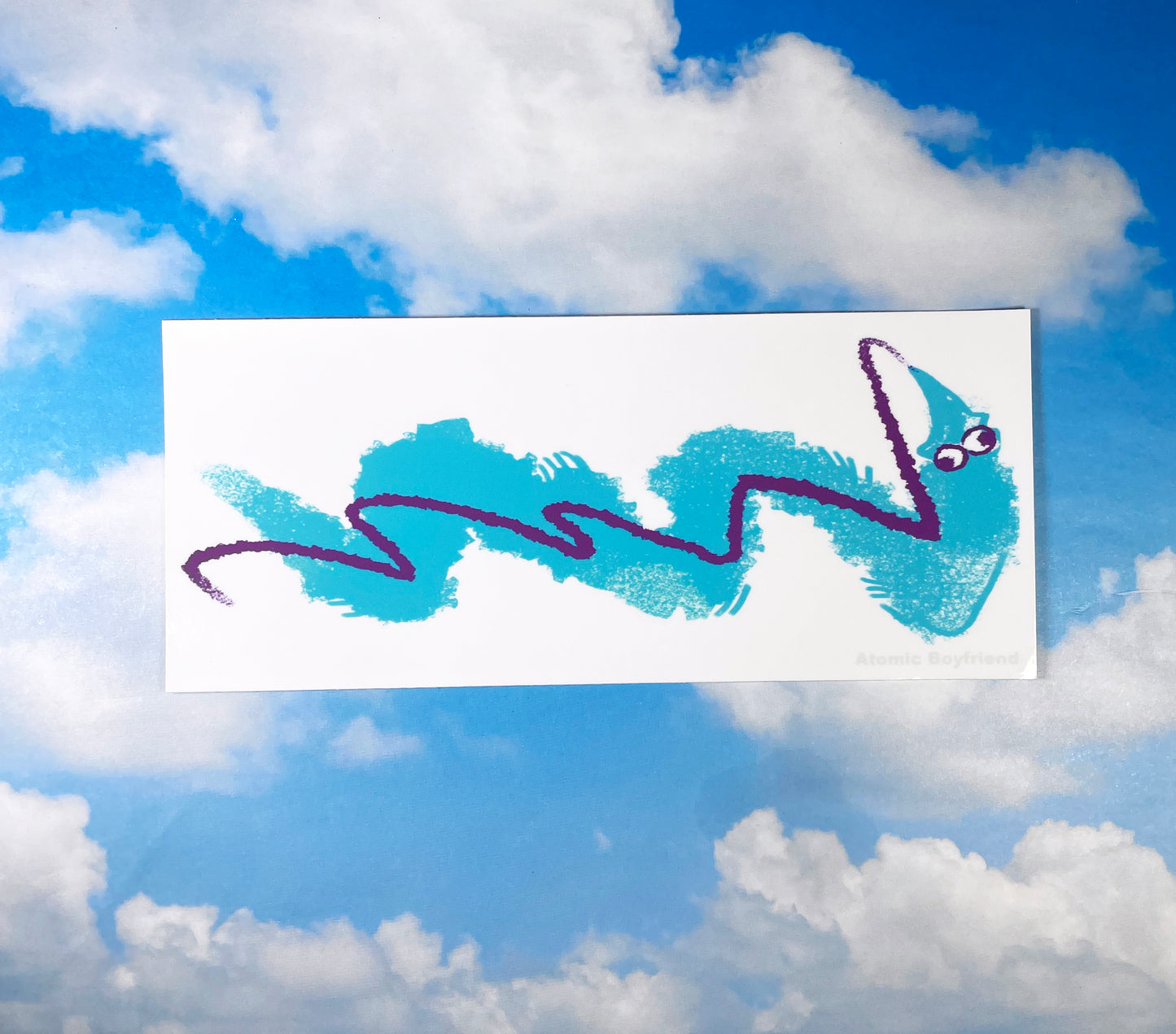Jazz Worm Bumper Sticker