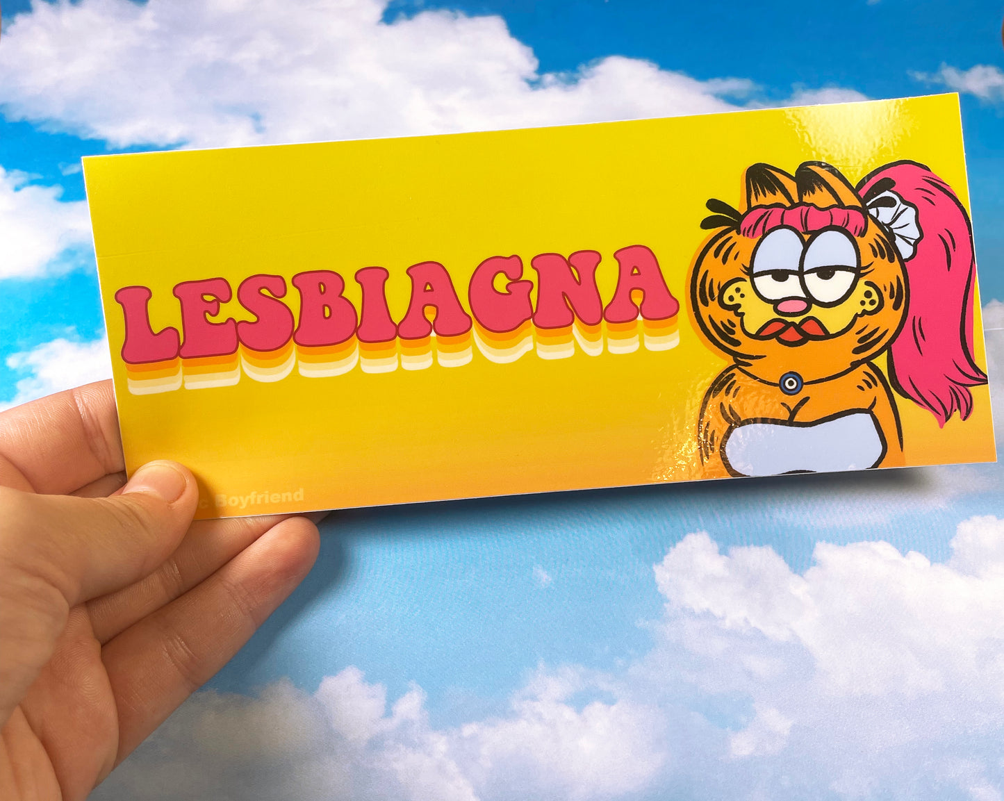Lesbiagna Bumper Sticker