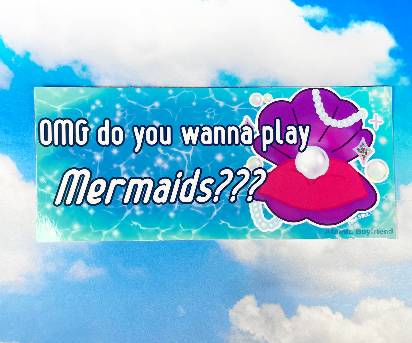 Play Mermaids Bumper Sticker