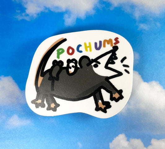 Pochums Sticker