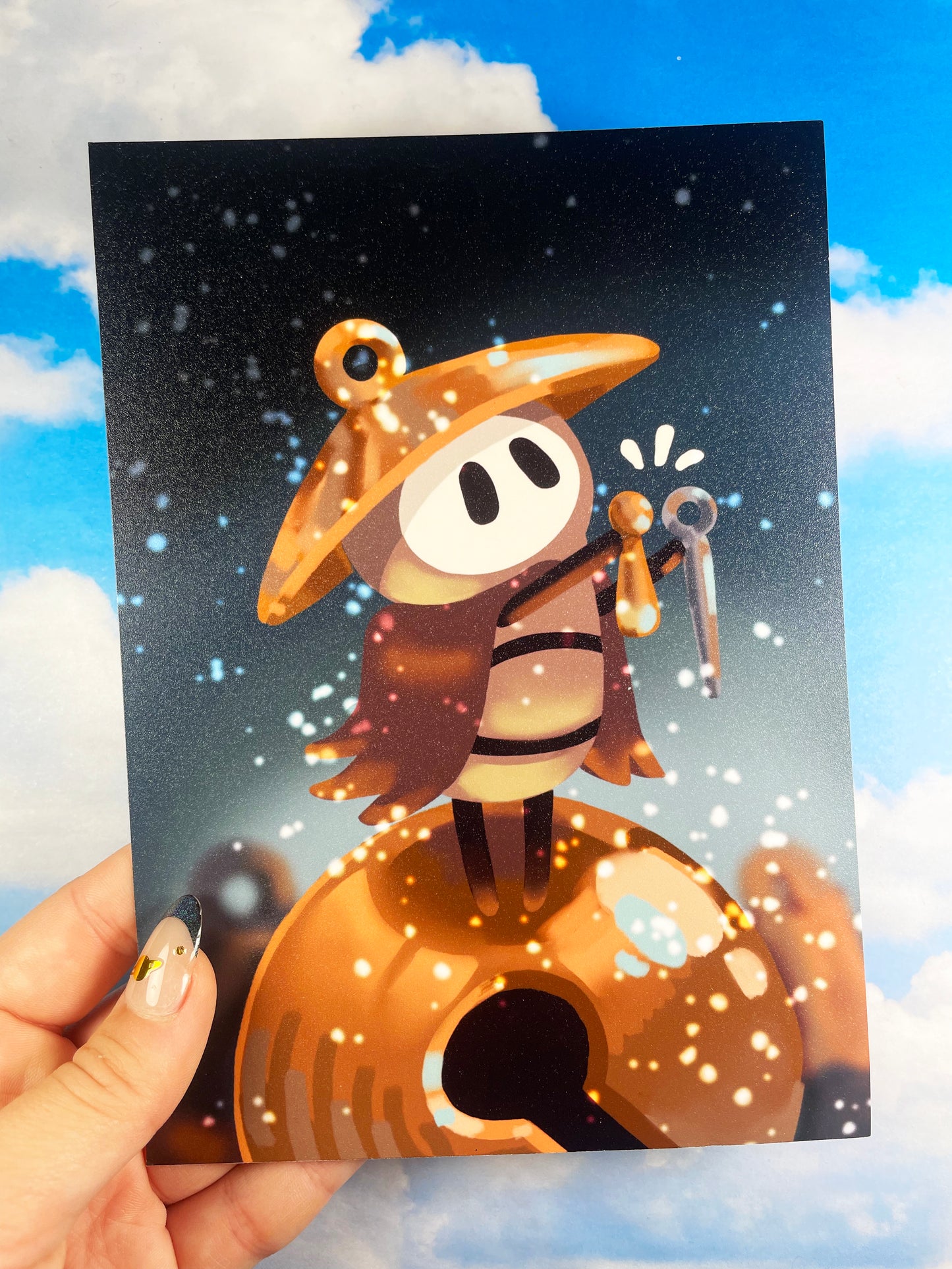 Song Singing Bug Mini Print