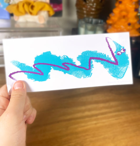 Jazz Worm Bumper Sticker