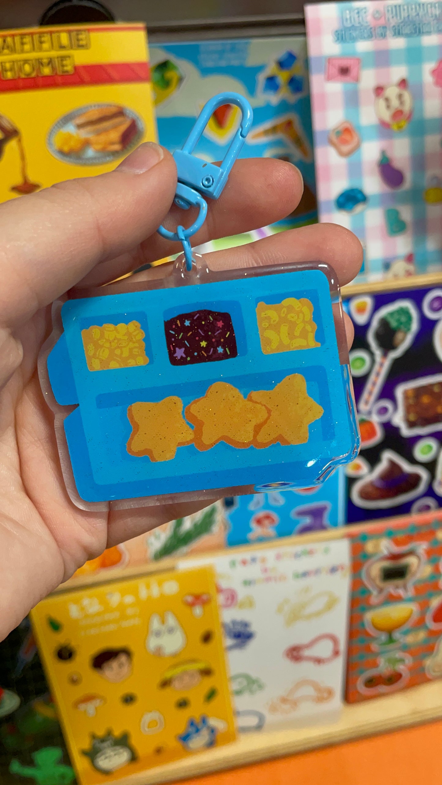 TV Dinner Keychain