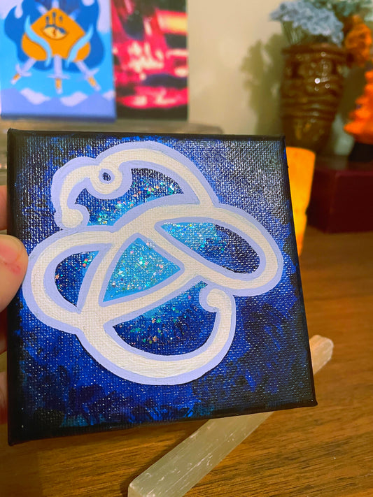 SAVE THE WORLD | Original Sigil Painting