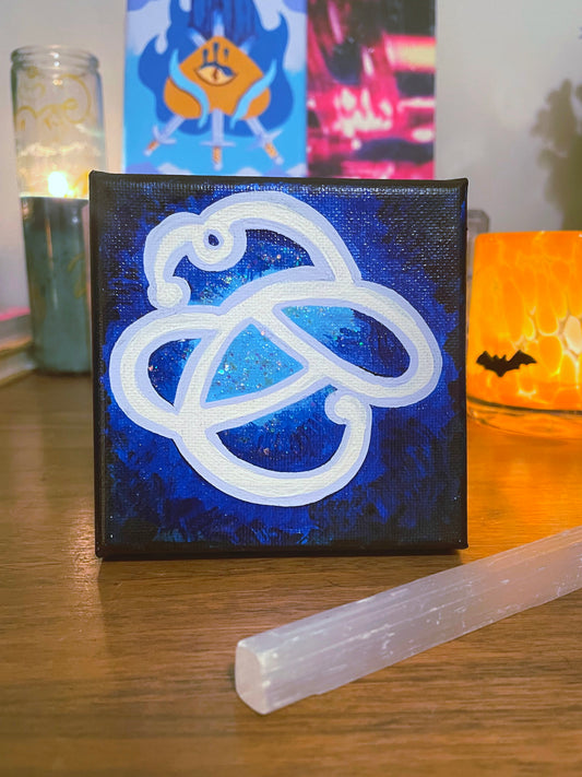 SAVE THE WORLD | Original Sigil Painting