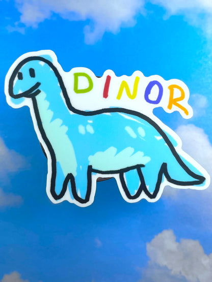 Dinor Sticker