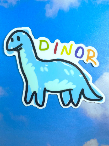 Dinor Sticker