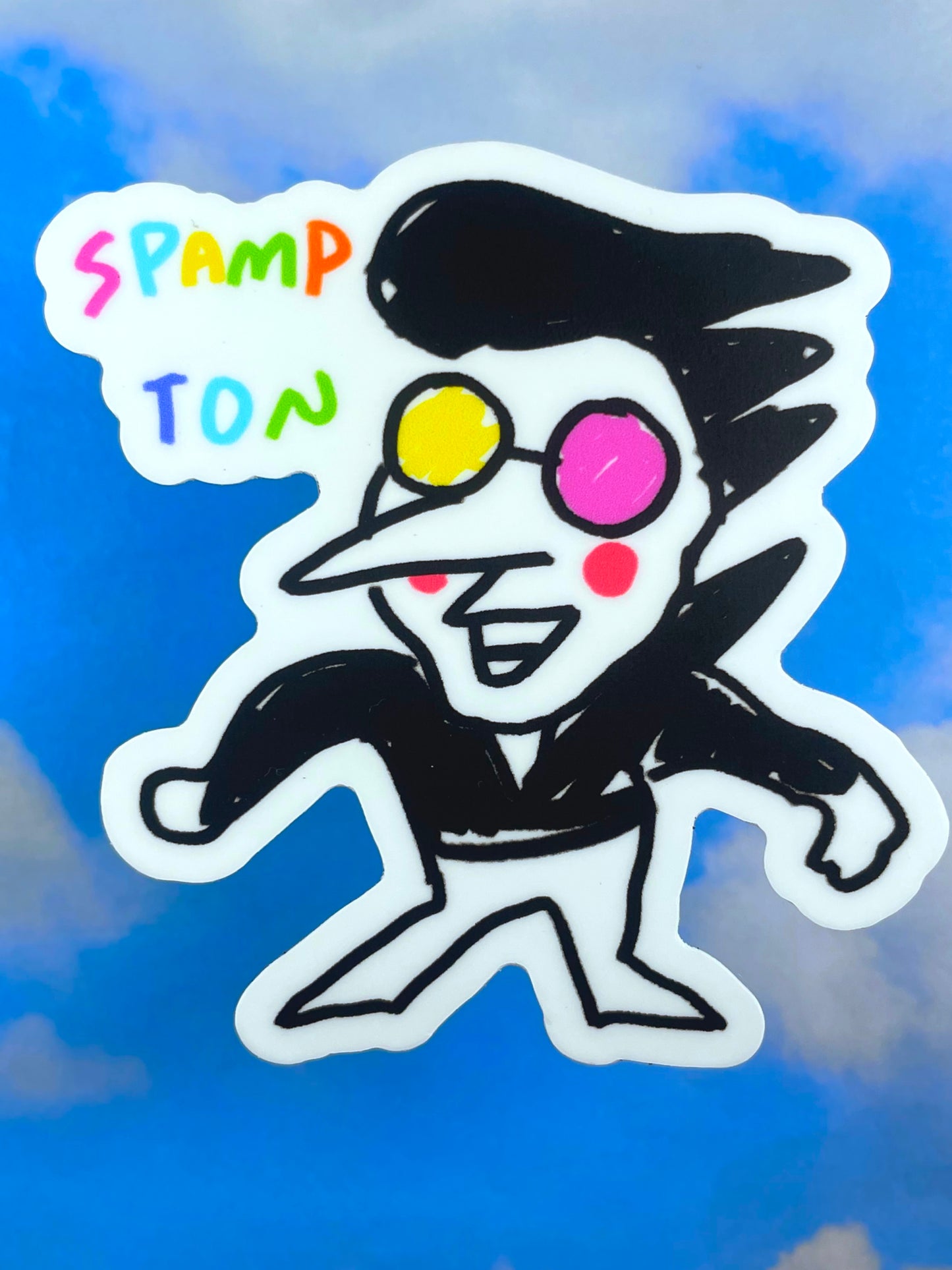 Spamp Ton Sticker