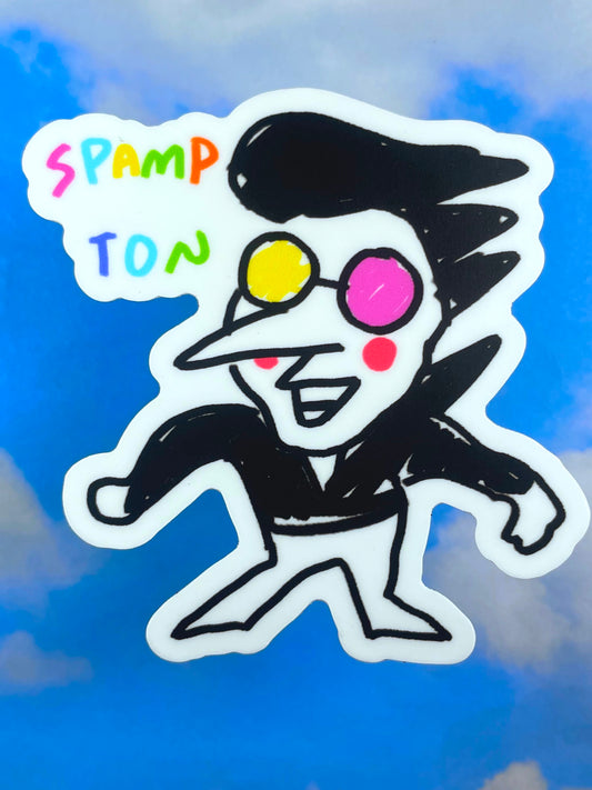Spamp Ton Sticker