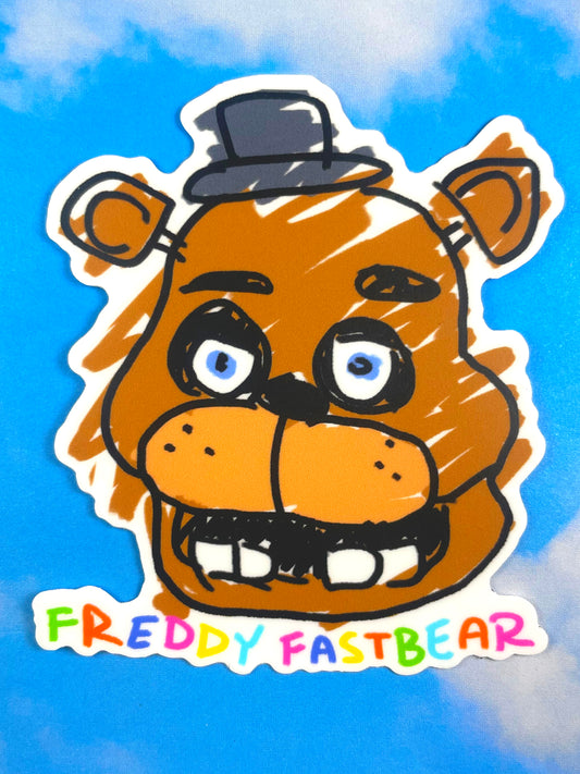 Freddy Fastbear Sticker