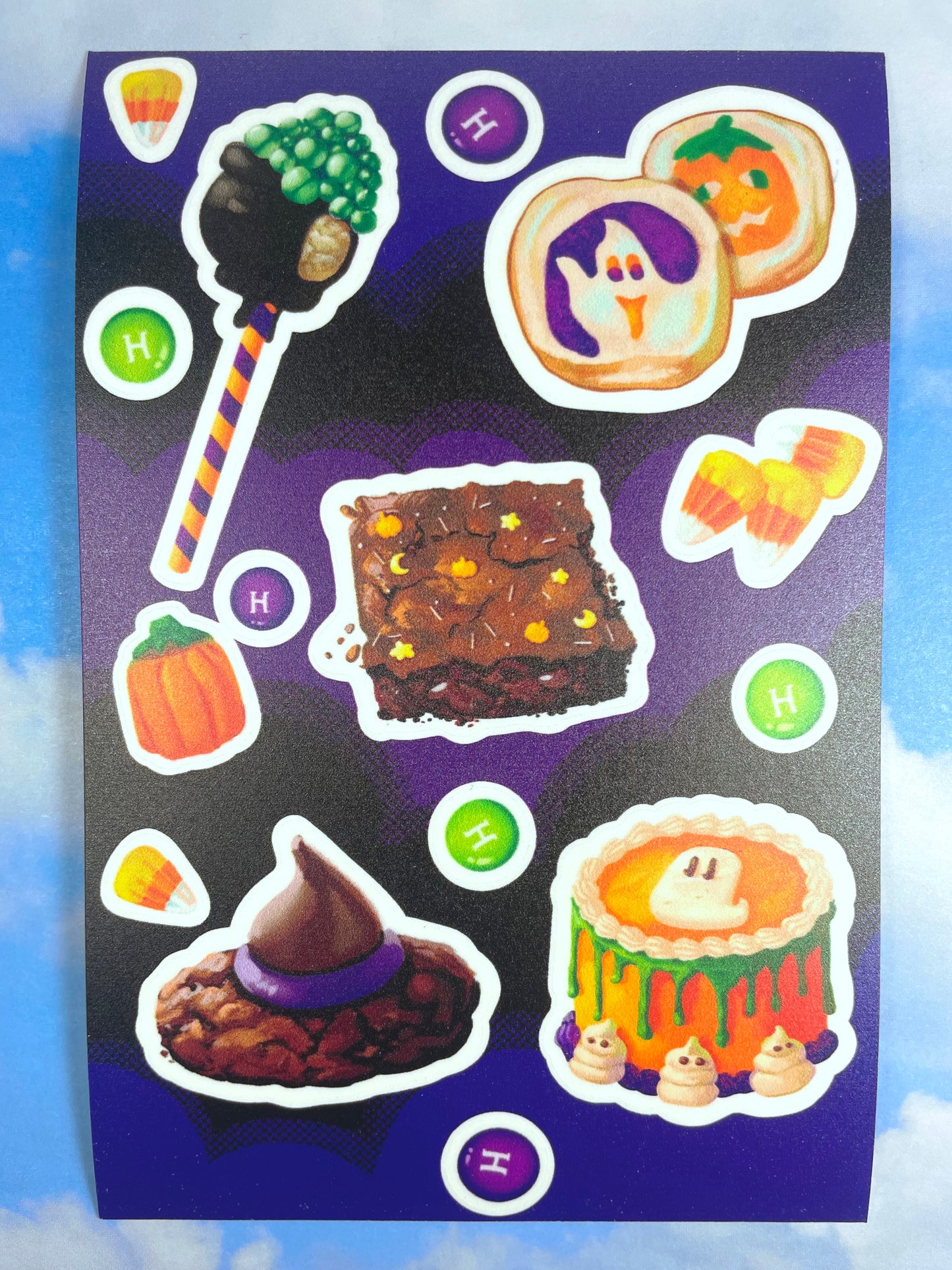 Halloween Treats Sticker Sheet