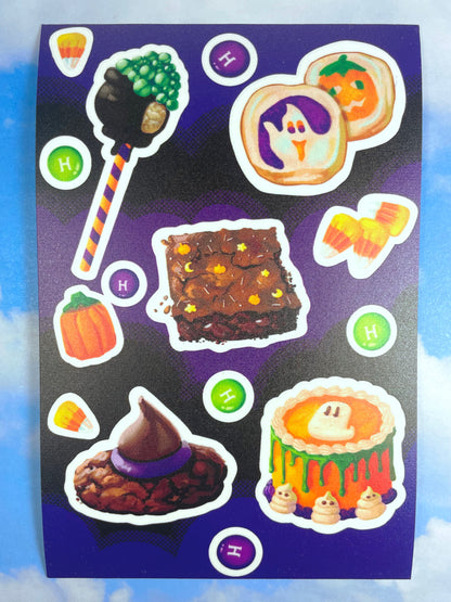 Halloween Treats Sticker Sheet