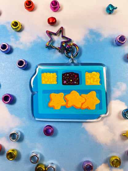TV Dinner Keychain