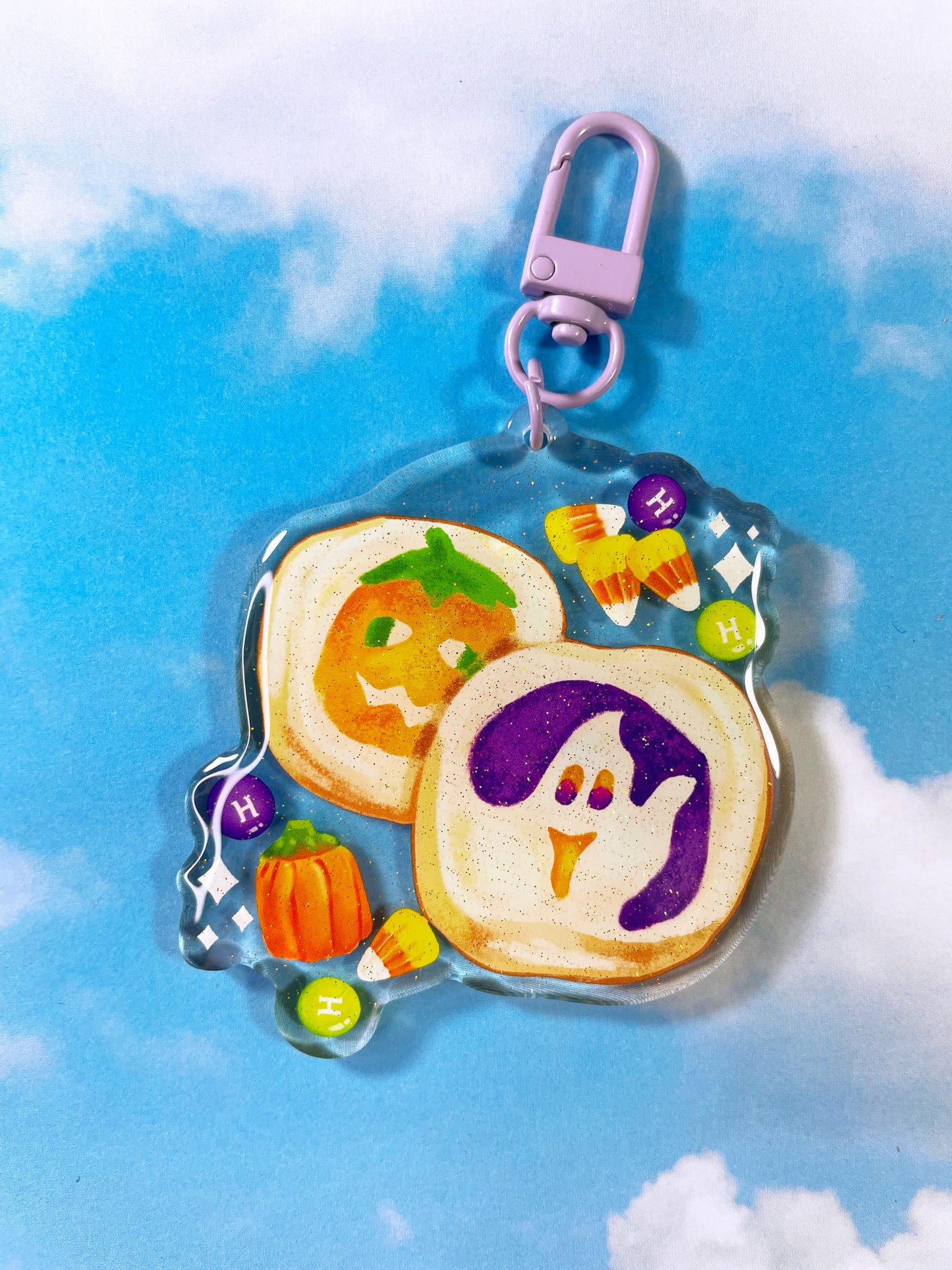 Spooky Cookies Keychain