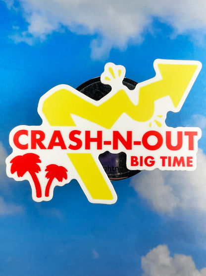 Crash - N - Out Sticker
