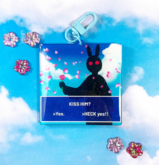 Mothman Dating Sim Keychain
