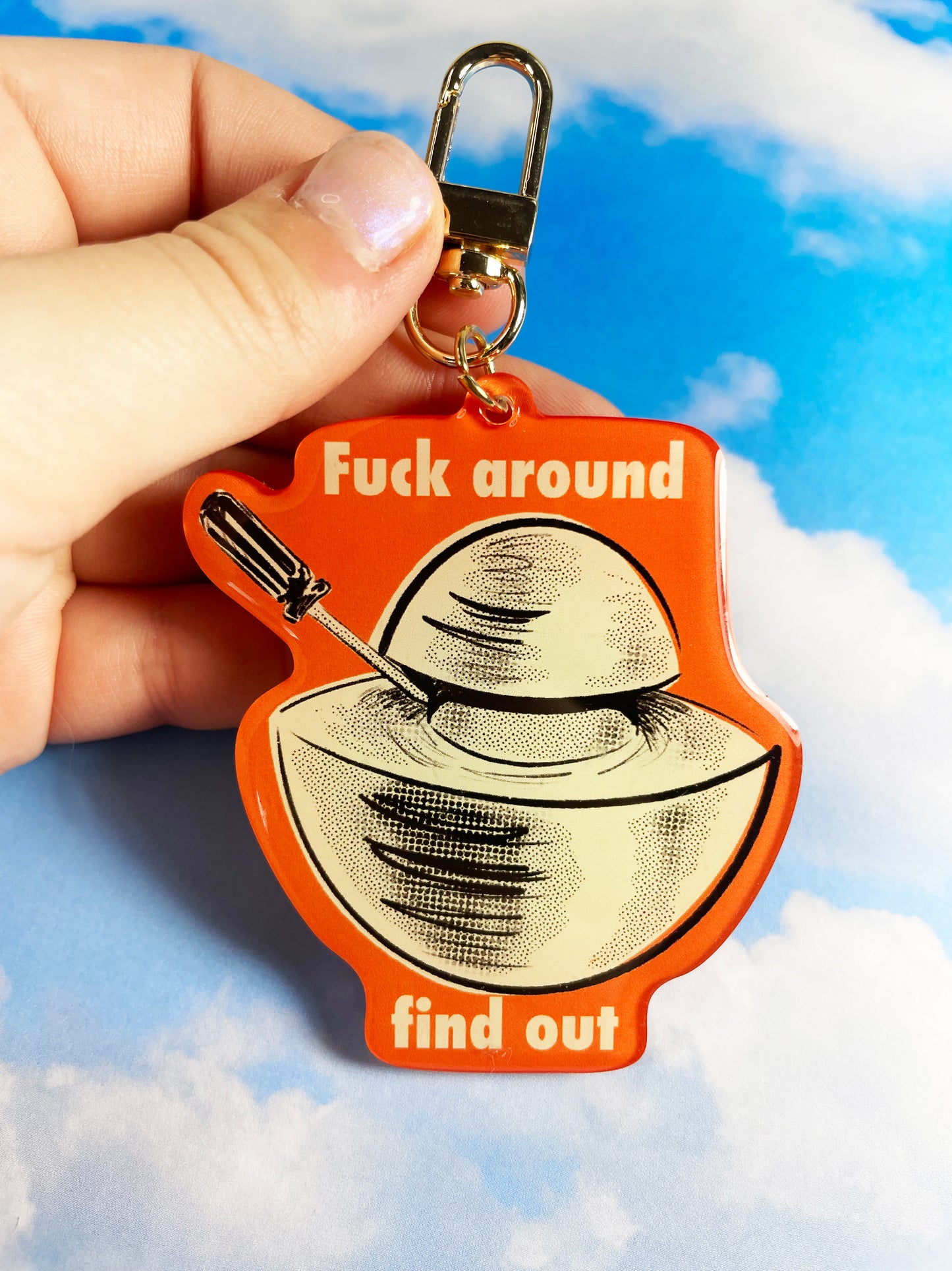 Demon Core Keychain