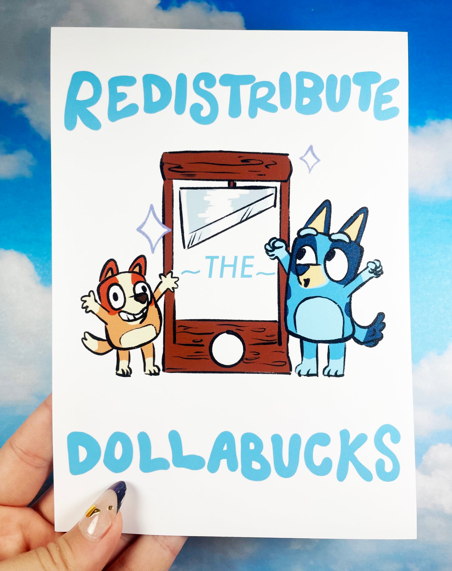 Redistribute Them Mini Print