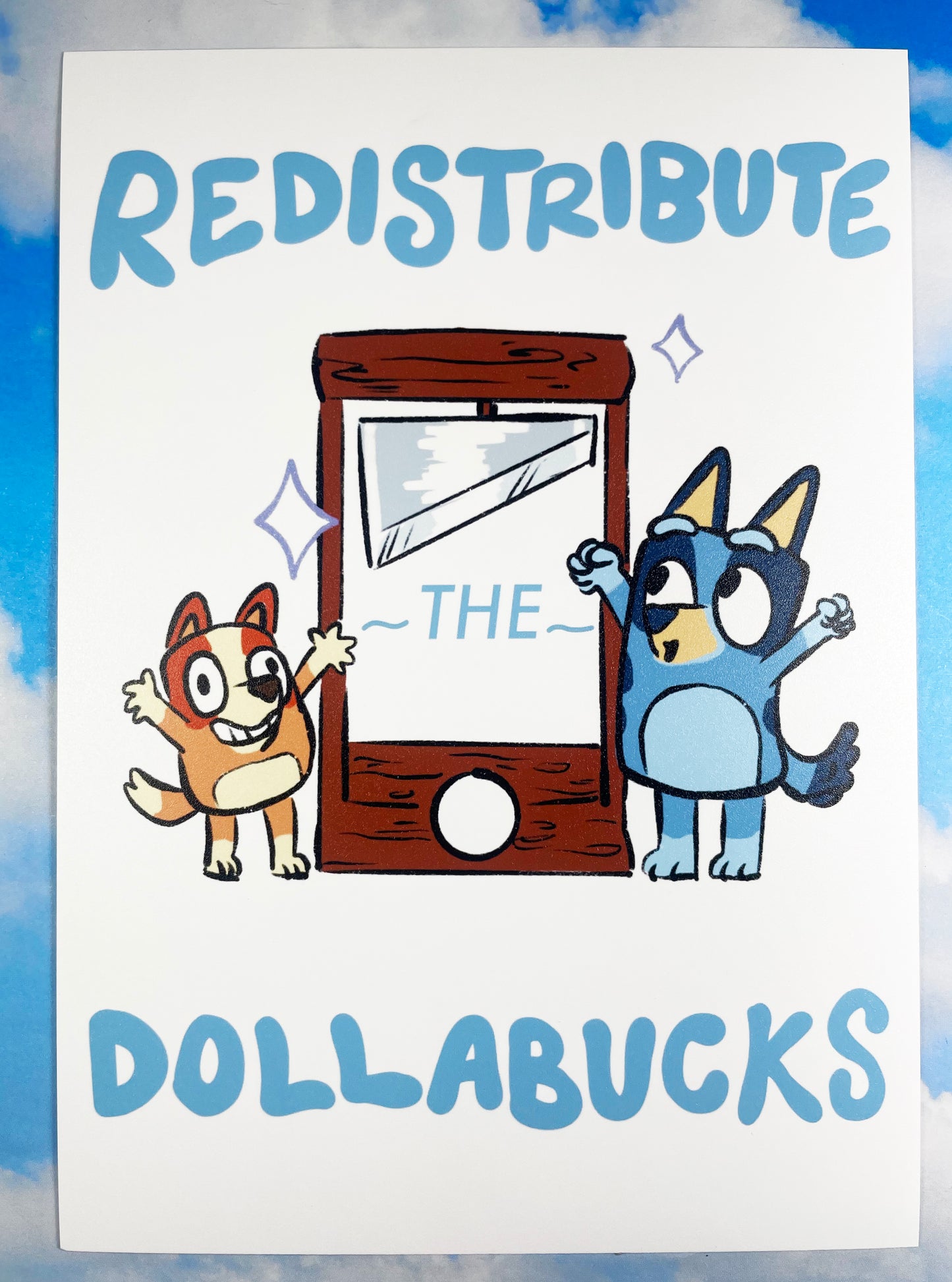 Redistribute Them Mini Print