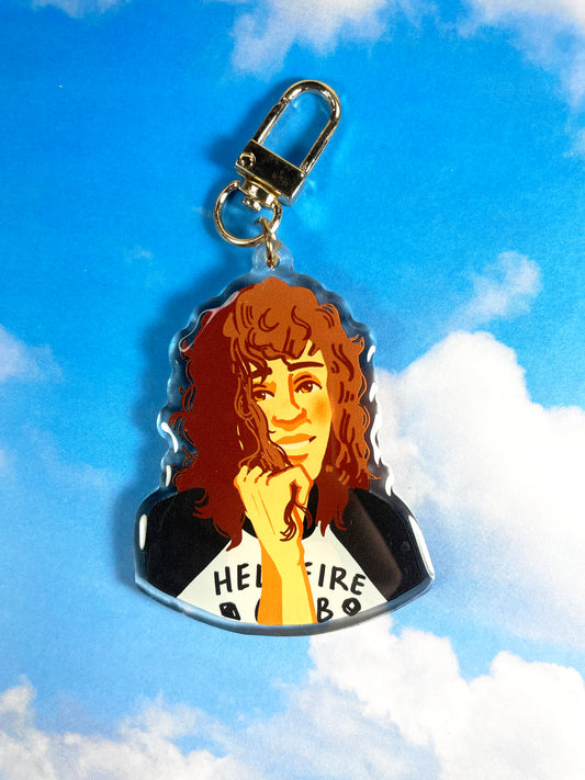 Metalhead Heartthrob Keychain
