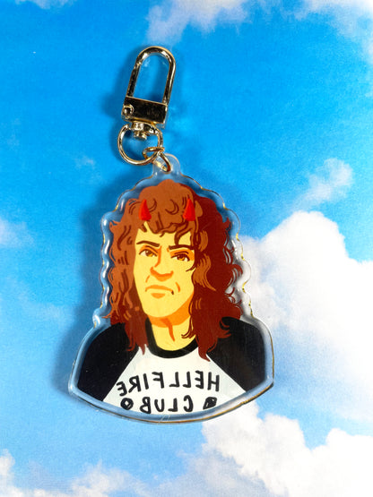 Metalhead Heartthrob Keychain