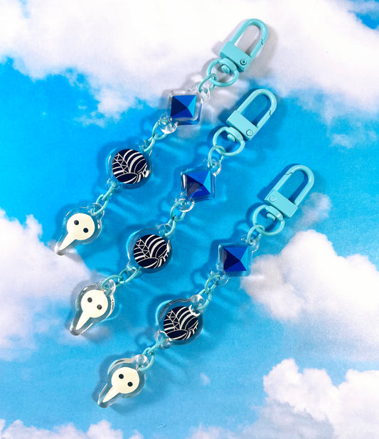 Angelic Enemies Stacker Keychain