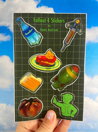 Nuclear Game Sticker Sheet