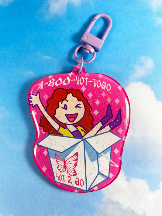 Midwest Takeout Princess Keychain