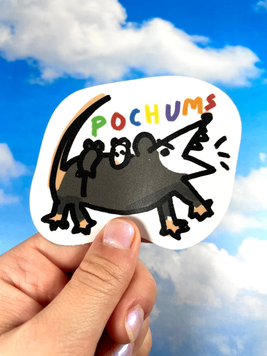 Pochums Sticker