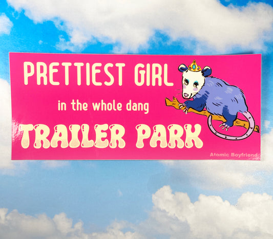Possum Queen Bumper Sticker