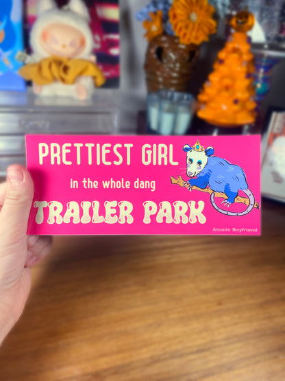 Possum Queen Bumper Sticker