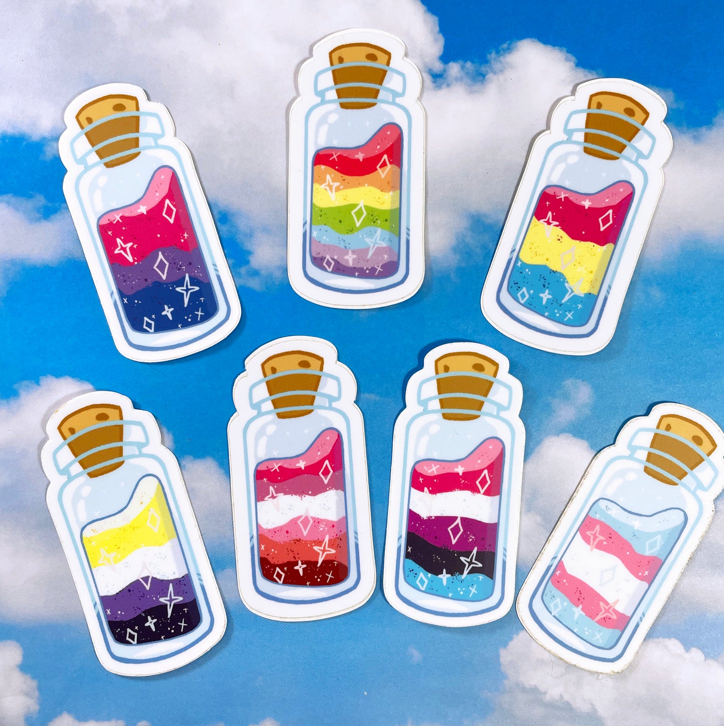 LAST CHANCE: Pride Bottle Sticker