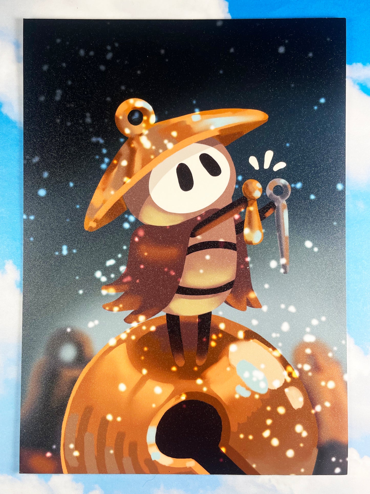 Song Singing Bug Mini Print