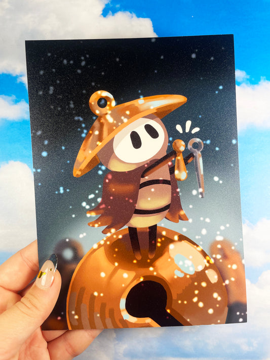 Song Singing Bug Mini Print