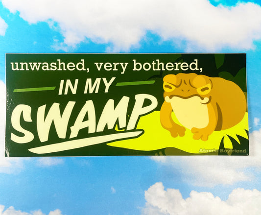 In My Swamp Bumper Sticker