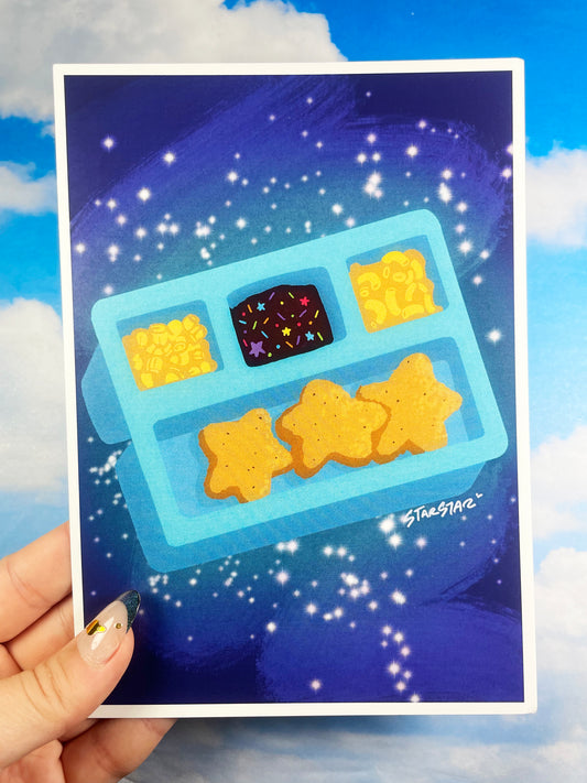 Tv Dinner Mini Print